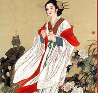 Điêu Thuyền là một người đẹp trong tứ đại mỹ nhân Trung Hoa và là một nhân vật nổi tiếng trong tiểu thuyết Tam Quốc diễn nghĩa thế kỷ thứ 3.(Tranh họa ). (Ảnh: HB)