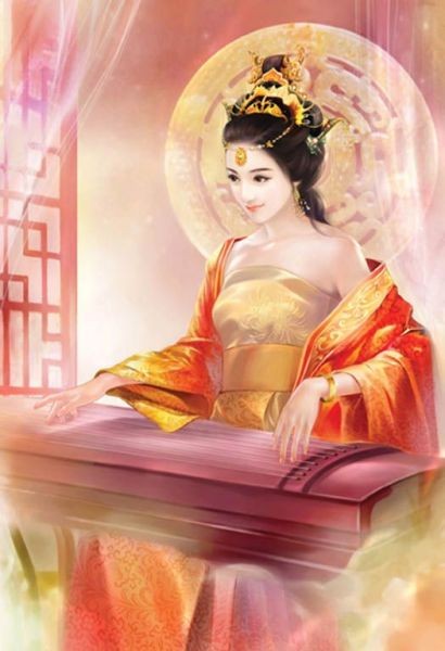 Dương Quý Phi với sắc đẹp Khuynh quốc khiến vua Đường Minh hoàng bỏ bê triều chính, là người phụ nữ được gọi là "hồng nhan họa thủy".(tranh họa). (Ảnh: HB)