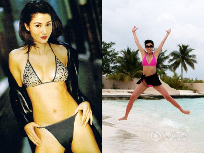 Cựu Hoa hậu Hồng Kông Lý Gia Hân vẫn sắc thắm mặn mà ở tuổi 42.