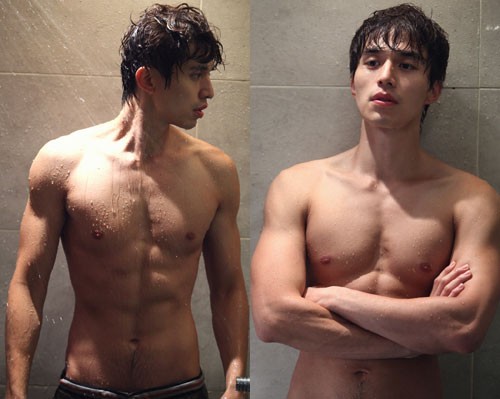 Chàng diễn viên điển trai Lee Dong Wook cũng hút hồn fan trên màn ảnh với cơ bụng 6 múi nam tính.