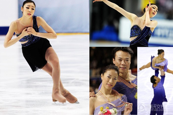 Kim Yuna, ngôi sao trượt băng nghệ thuật nổi tiếng của Hàn Quốc.
