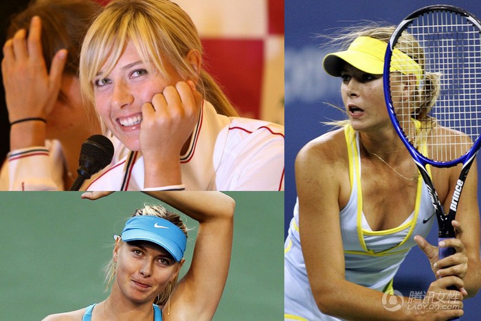 Búp bê Sharapova xinh đẹp quyến rũ, niềm tự hào của người Nga.