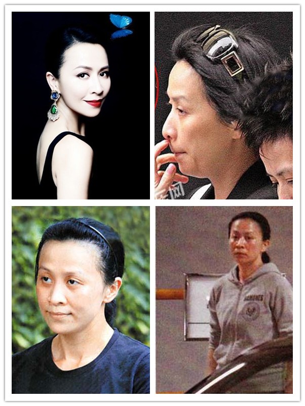 Không trang điểm Lưu Gia Linh hoàn toàn giống một bà già 50 tuổi.