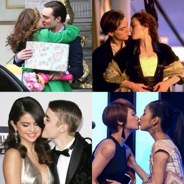 Đó là nụ hôn trong phim hay ngoài đời thực, là nụ hôn cho bạn diễn hay cho người yêu.