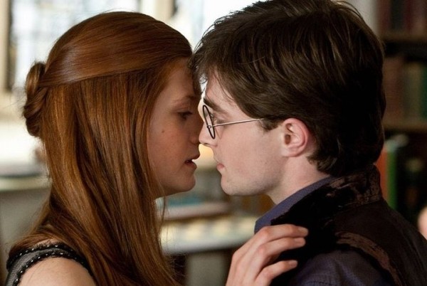 Cặp đôi Harry và Ginny trong "Harry Potter".
