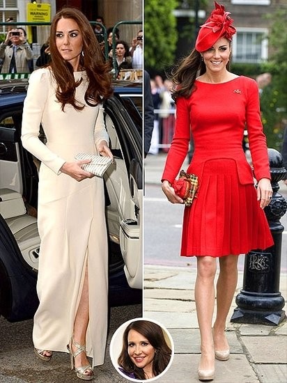 No 2: Công nương nổi tiếng nước Anh, Kate Middleton, cô còn được mệnh danh là "ngôi sao thời trang" của hoàng tộc Anh.