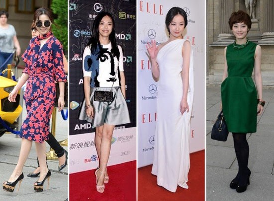 Năm 2013 sắp đến, tổng kết lại một năm thời trang của những người đẹp hàng đầu màn ảnh Hoa ngữ.