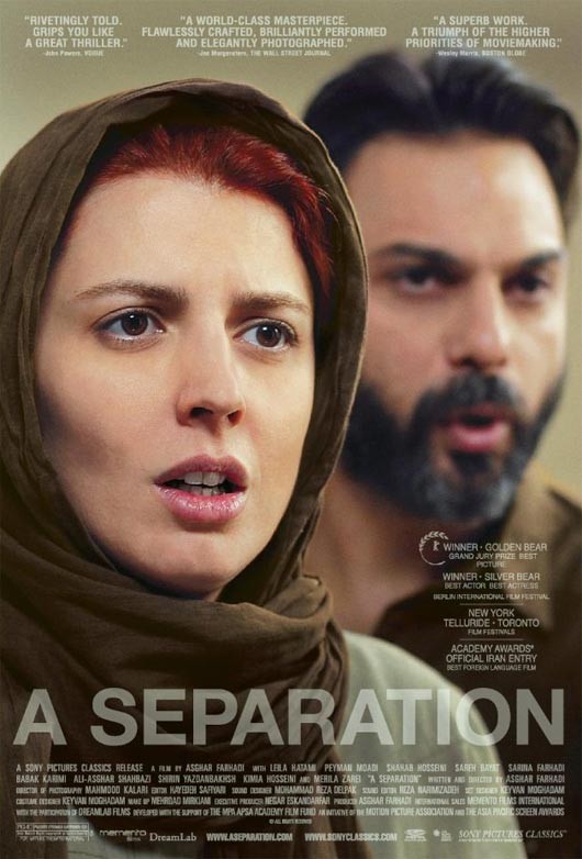 Phim nói tiếng nước ngoài xuất sắc nhất: A Separation, Iran - của Asghar Farhadi