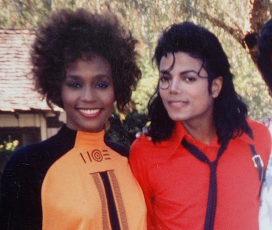 Whitney và Michael Jackson