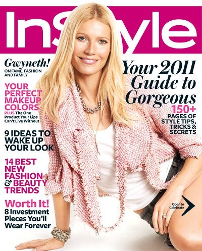 Gwyneth Paltrow - biểu tượng sắc đẹp thập niên 90 của Hollywood. Hiển nhiên, một tạp chí danh tiếng như Instyle không thể bỏ qua cô.