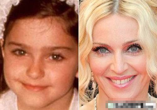 Madonna thực sự là một thiên thần khi còn nhỏ. Gương mặt xinh xắn, đôi mắt long lanh.