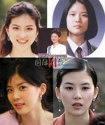Lee Bo Young khi còn là nữ sinh trung học không xinh đẹp, mỹ miều va mắt hai mí như hiện tại. (Ảnh: tienphong) Xem thên: Sao và những cuộc trùng tu nhan sắc/ Nghệ thuật chăm sóc da tươi sáng, mịn màng.
