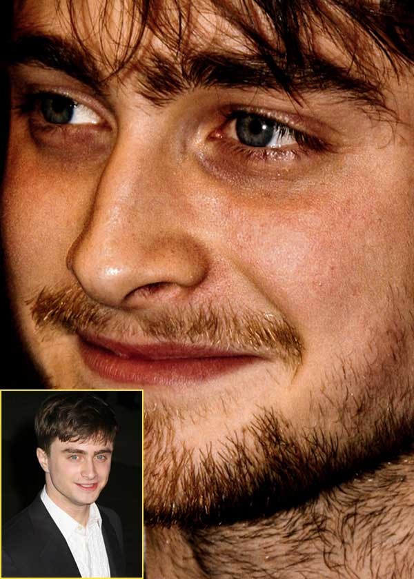 Daniel Radcliffe rất ra dáng người đàn ông trưởng thành, nam tính. (Ảnh: Xz) Xem thêm: Điểm danh những chiếc cằm mới của Sao Việt / Bộ sưu tập váy xinh chào hè 2012.
