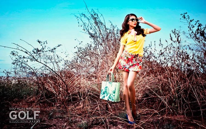 Họa tiết thị giác và in hoa là xu hướng "hot" nhất trong mùa hè 2012. Xem thêm: Phong cách thời trang Sao Việt / Mix đồ cá tính cho quý cô công sở.