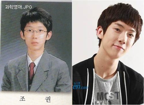 Jokwon (2AM) cũng lột xác, không còn là cậu bé gầy gò với cặp kính cận nữa. Xem thêm: Ngắm dàn Siêu Sao Hàn Quốc thanh tú, lịch lãm và phong cách
