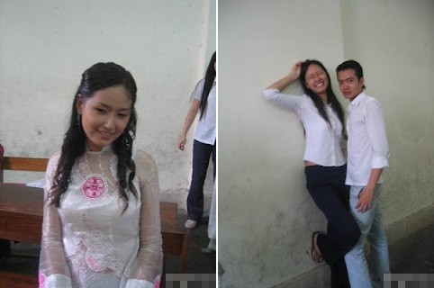 Qua những shoot hình này, có thể thấy, Hoa hậu Mai Phương Thúy có vẻ rất nghịch ngợm, hiếu động khi còn là học sinh. Xem thêm: Các kiểu trang phục "tố giác" điểm xấu của Sao Việt
