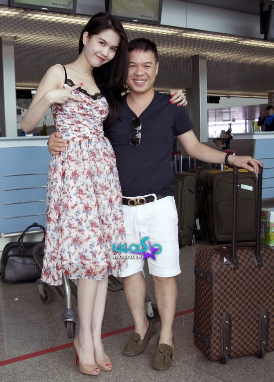 Ngọc Trinh trông trẻ trung, tươi tắn hơn nhiều người mẫu Việt cùng trang lứa.