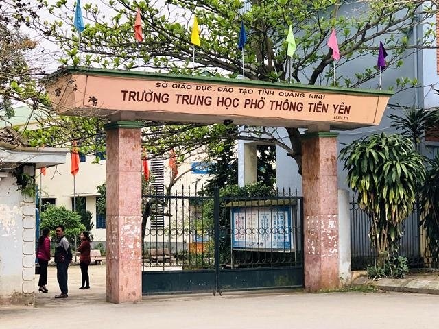 Tỉnh Quảng Ninh thống nhất lùi thời gian chuyển Trường Trung học phổ thông Tiên Yên đến cuối năm học 2018-2019 (Ảnh: CTV)