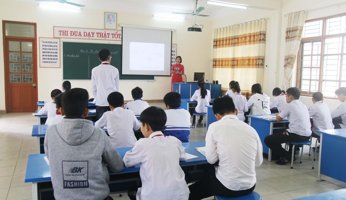 Cô giáo Nguyễn Hà Liễu được biết đến khi có duyên với việc bồi dưỡng học sinh giỏi (Ảnh: CTV)