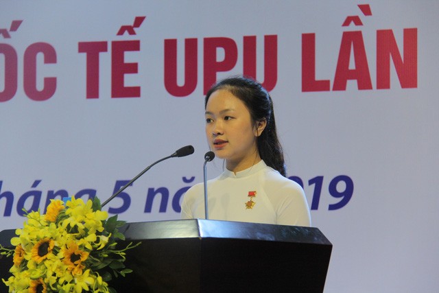 Nữ sinh Nguyễn Thị Mai đạt giải Nhất viết thư quốc tế UPU lần thứ 48 (Ảnh: CTV)