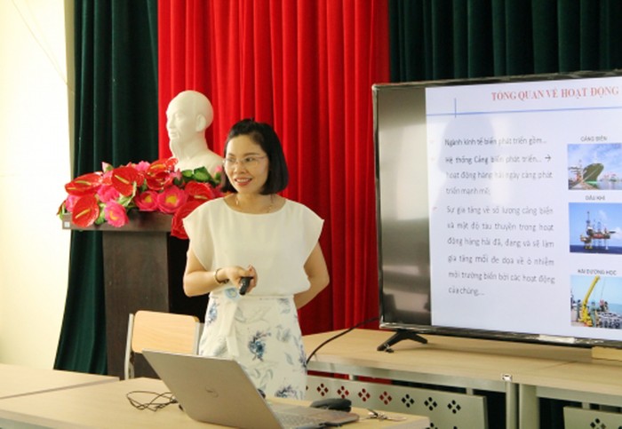 Tiến sĩ Lê Thị Hương Giang với hàng loạt đề tài nghiên cứu khoa học cấp bộ, trường được đánh giá cao (Ảnh: Nhân vật cung cấp)