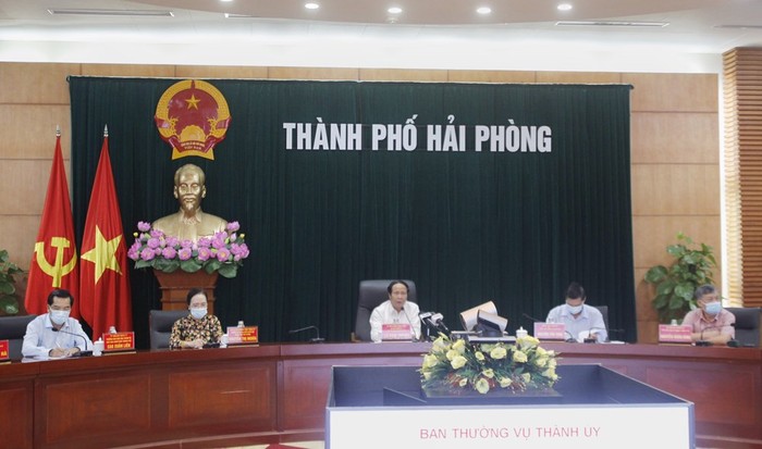 Hải Phòng quyết định sẽ hỗ trợ Đà Nẵng và Quảng Nam, mỗi địa phương 5 tỷ đồng và chi viện cán bộ y tế giúp Đà Nẵng chống dịch (Ảnh: haiphong.gov.vn)