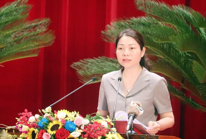 Bà Nguyễn Thị Thúy, Giám đốc Sở Giáo dục và Đào tạo Quảng Ninh (Ảnh: CTV)