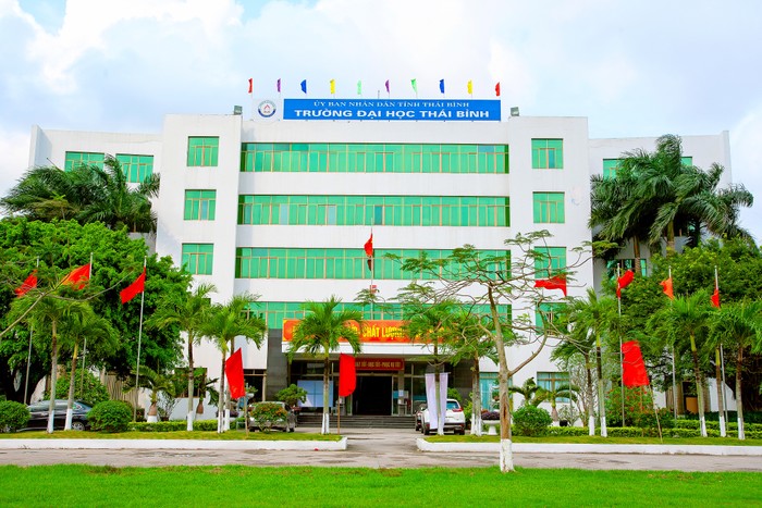 Trường Đại học Thái Bình hiện có cơ sở vật chất hiện đại, đồng bộ theo tiêu chuẩn quốc tế (Ảnh: NTCC)