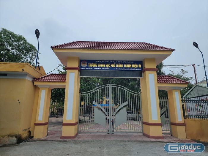 Uỷ ban nhân dân huyện Thanh Miện chỉ ra một số khoản thu của trường chưa đúng quy định (Ảnh: Lã Tiến)