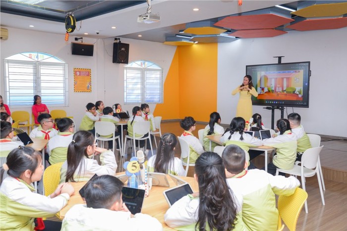 Quận Hồng Bàng là địa phương đi đầu trong việc chuyển đổi số ngành giáo dục và đào tạo (Ảnh: TT)