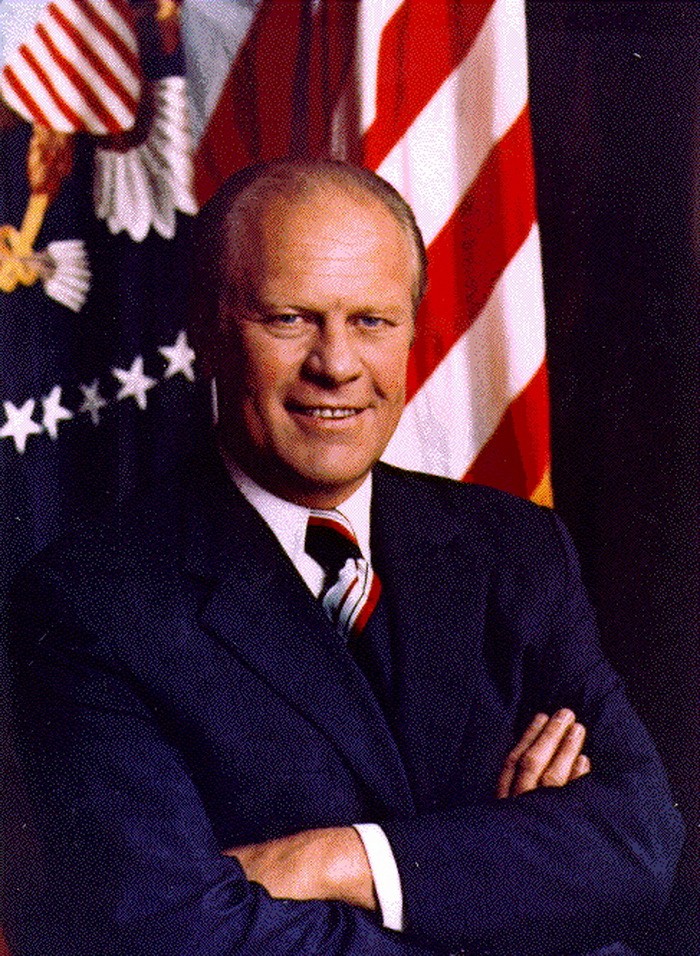 Tổng thống Gerald Ford.