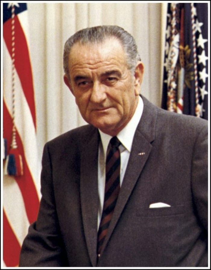 Ông thường được gọi tắt là LBJ, là Tổng thống Mỹ thứ 36, giữ chức từ năm 1963 đến 1969. Sau khi phục vụ lâu đời tại Quốc hội Hoa Kỳ, ông Johnson được bầu làm Phó Tổng thống thứ 37; năm 1963 ông nhận chức Tổng thống sau khi Tổng thống John F. Kennedy bị ám sát.