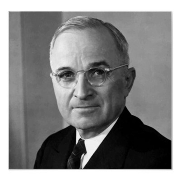 Là Phó Tổng thống thứ 34 (1945) và là Tổng thống thứ 33 của Hoa Kỳ (1945–1953), kế nhiệm Nhà Trắng, sau cái chết của Franklin. Rooesevlt . Ông cũng được xem là Tổng thống nghèo nhất trong lịch sử Mỹ.
