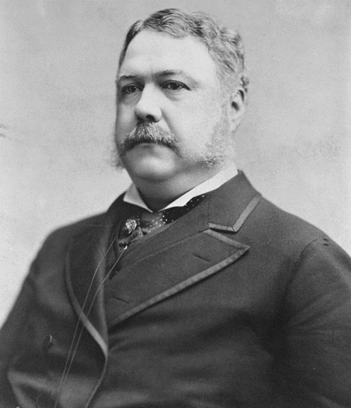 Là Phó Tổng thống của Garfield, là Tổng thống thứ 21 của Mỹ. Ông trở thành Tổng thống sau vụ ám sát James A. Garfield đến ngày 4 tháng 3 năm 1885.