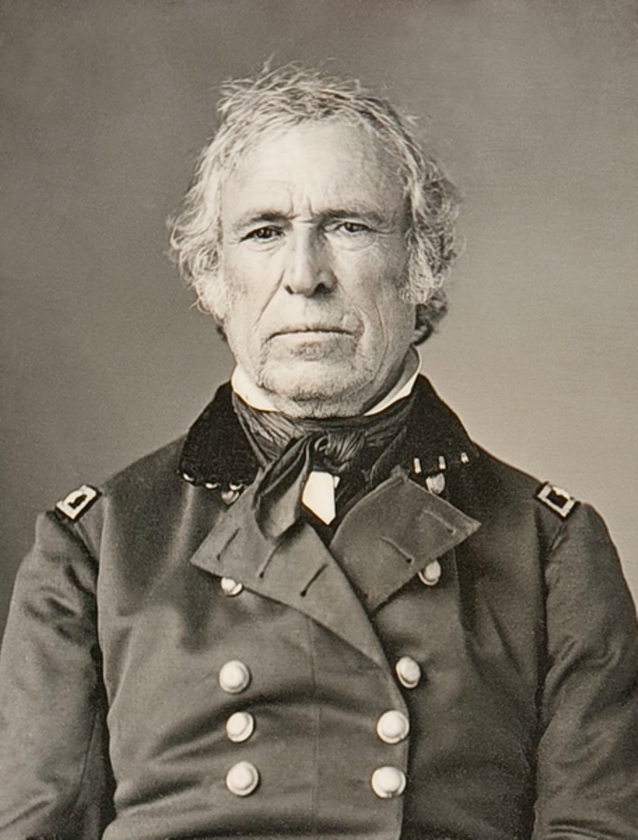 Ông được đắc cử trong cuộc bầu cử đầu tiên mà toàn nước Mỹ bầu thống nhất trong 1 ngày , đó là ngày 7 tháng 11 năm 1848. Taylor là một tướng lĩnh quân sự và là Tổng thống thứ 12 của Mỹ. Taylor qua đời do viêm dạ dày cấp tính năm 1850 và chỉ tại vị được có 16 tháng trong nhiệm kỳ Tổng thống.