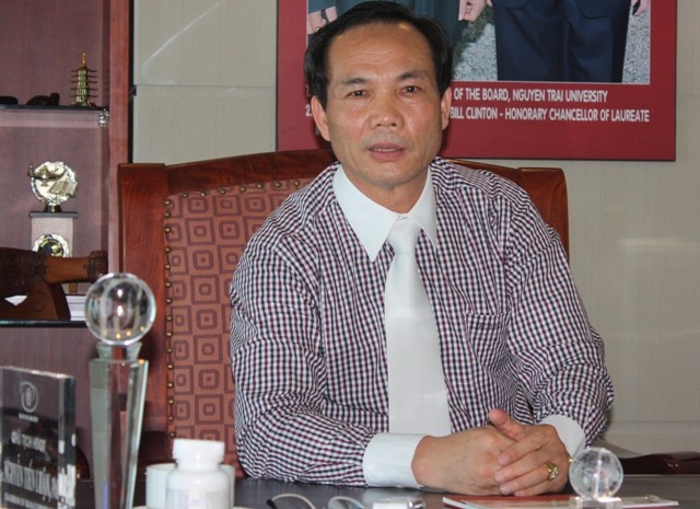 Ông Nguyễn Tiến Luận – Chủ tịch HĐQT ĐH Nguyễn Trãi