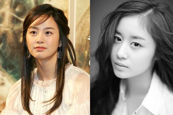 Kim Tae Hee và Tống Tây (ca sĩ Trung Quốc hoạt động tại Hàn Quốc dưới sự quản lý của công ty S.M Entertainment hùng hậu của xử Kim chi). Hai người có nét đẹp trong sáng và các nét trên khuôn mặt đều giống nhau như đúc.