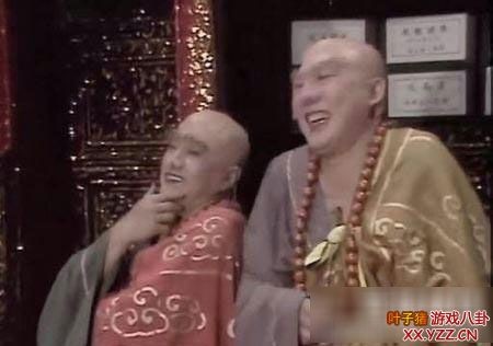 Với vai A Nan (phải) đại đồ đệ của Phật Tổ Như Lai và nhân vật Ca Diếp trong tập 25 khi thầy trò Đường Tăng đã tới được Thiên Trúc thỉnh kinh thành công.