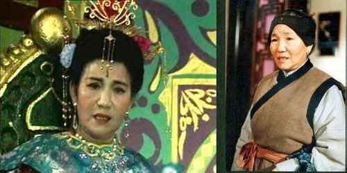 Triệu Lệ Dung vai Hoàng hậu nước Xa Trì trong “Tây Du Ký” và già Lưu trong “Hồng Lâu Mộng”.