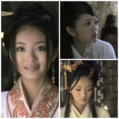 An Dĩ Hiên trong phim Việt Vương Câu Tiễn, 2005.