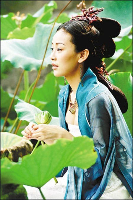 Chu Dương trong phim Việt Vuơng Câu Tiễn (2005).