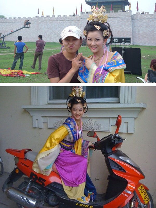 Nữ diễn viên Hoàng Quyên trong tạo hình công chúa Thái Bình.