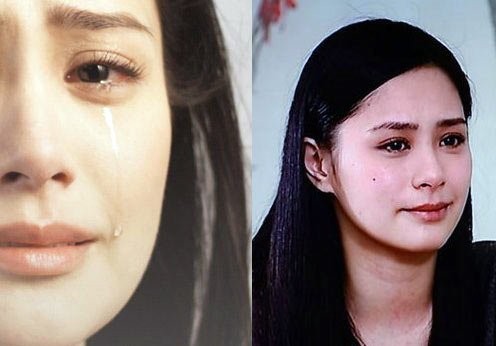 Chung Hân Đồng khóc vì ân hận sau sự cố ảnh sex với ca sĩ Trần Quán Hy.
