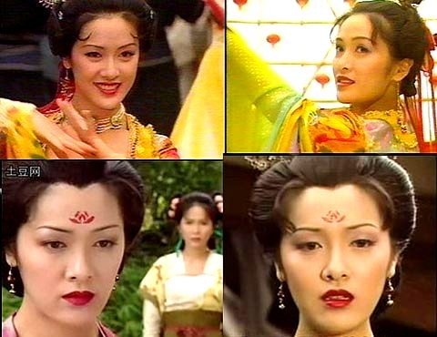 Hướng Hải Lam trong phim “Dương Quý Phi” năm 2000.