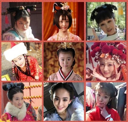 Tạo hình cổ trang của các người đẹp Hoa ngữ tuổi 9x.