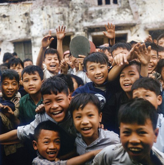 Trẻ em Hà Nội, 1973.