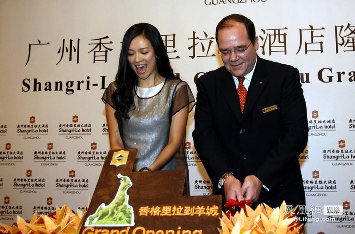 Ngày 26/3/2007, tại lễ khai trương khách sạn Shangri-La tại thành phố Quảng Châu, Chương Tử Di với tư cách khách mời đã tham gia cắt băng khánh thành và bánh bên cạnh Giám đốc điều hành của khách sạn này tại Quảng Châu.