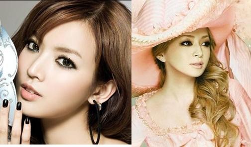 Nữ ca sĩ Diệp Hy Kỳ và nữ hoàng nhạc nhẹ người Nhật Ayumi Hmasaki có đôi mắt đặc biệt giống nhau.
