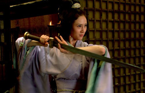 Triệu Kha vai Tiểu Kiều trong “Tân Tam Quốc”.