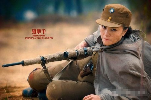 Lưu Mai trong phim “Hoa Mộc Lan”.